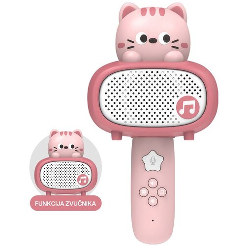 Ms Mobile mikrofon bluetooth 11252 maca roze Slike