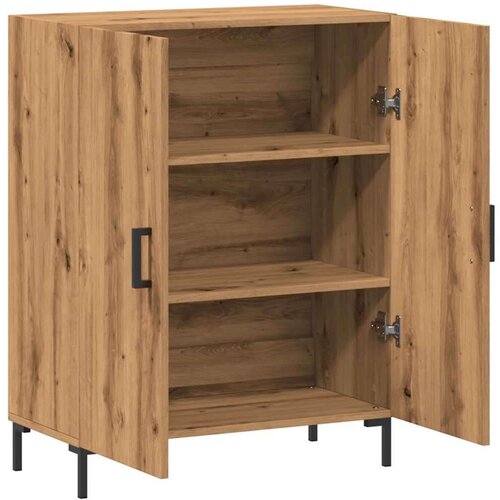 vidaXL Komoda artisan hrast 69,5x34x90 cm inženirski les Cene