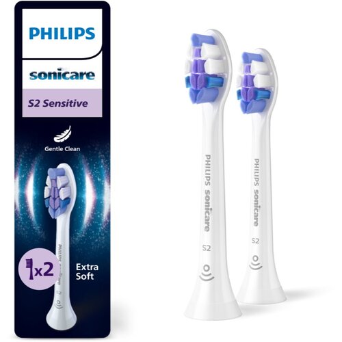 Philips Sonicare Sensitive HX6052/87 nadomestne glave za zobno ščetko 2 kos Cene