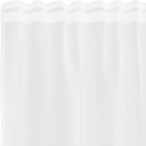  Čipkasta zavjesa sa zavjesama Cvjetni Bijela 500 x 140 cm Poliester Slike