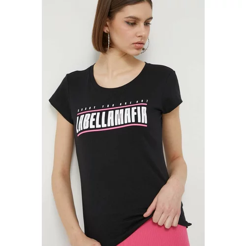 LaBellaMafia Pamučna majica boja: crna