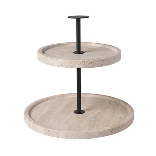  ETAŽER 24,5*22,5CM 7880 MANUFACTURE TRAVERTINE Slike