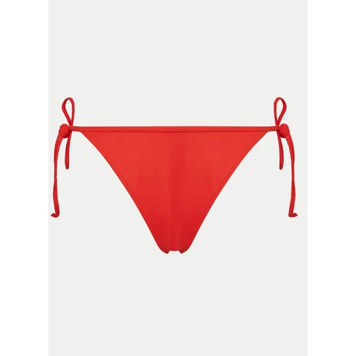 Calvin Klein Swimwear Spodnji del bikini KW0KW02431 Rdeča