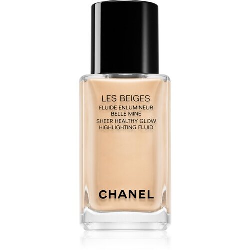 Chanel Les Beiges Sheer Healthy Glow Highlighting Fluid osvetljevalec za obraz in telo 30 ml odtenek Sunkissed Slike