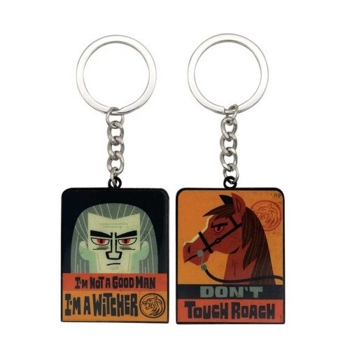 Fanattik The Witcher - The Witcher And Roach Keyring ( 075055 ) Cene