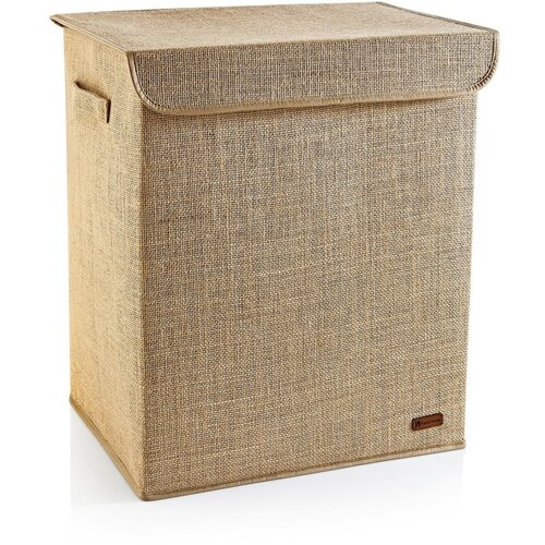 Mioli Decor Svjetlo smeđa košara za rublje od jute 67 l – Cijene