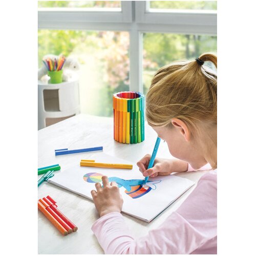 &amp;Scaron;KOLSKI 33BOJE U METALNOJ KUTIJI CONNECTOR TRUCK FABER CASTELL 155533 Slike