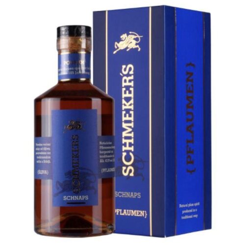 Schmekers Rakija &amp;scaron;ljivovica 42% 0.5l u ukrasnoj kutiji Slike
