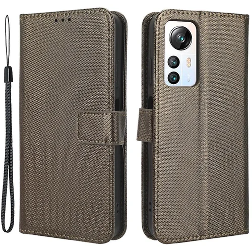 INORCO Za Blackview A85 diamantna tekstura mobilni telefon ovitek PU usnjena denarnica stojalo torbica za telefon, (22032954)