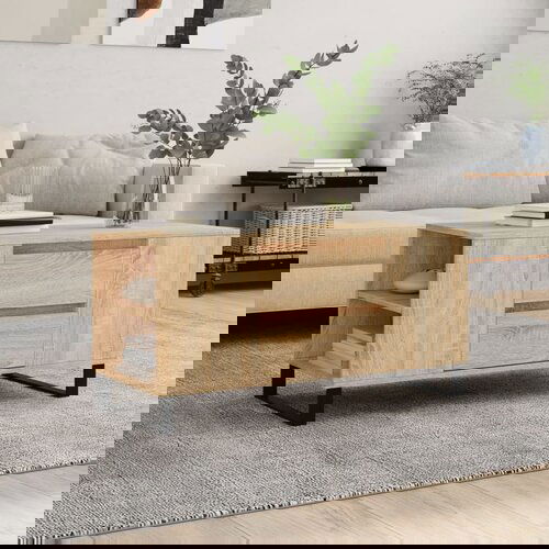 vidaXL Stolić za kavu boja hrasta 102x44 5x50 cm od konstruiranog drva Cene