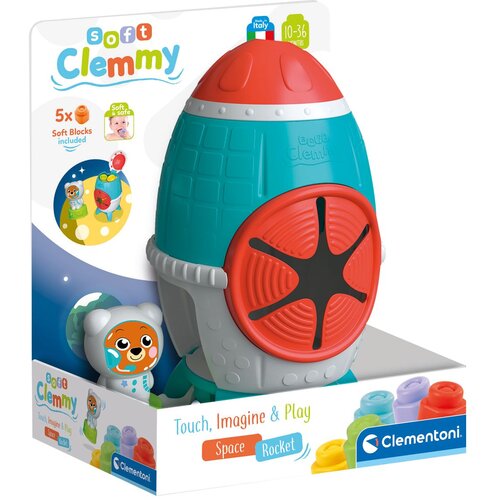 Clemmy igračka raketa, plava Cene