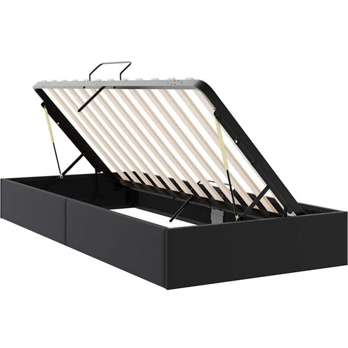  s od storage s pohranom Crna 100 x 190 cm Umjetna koža Slike