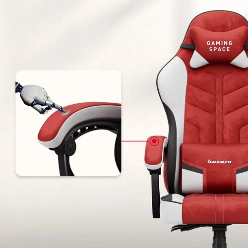 Huzaro Force 2.7 Crvena Gaming stolica Slike