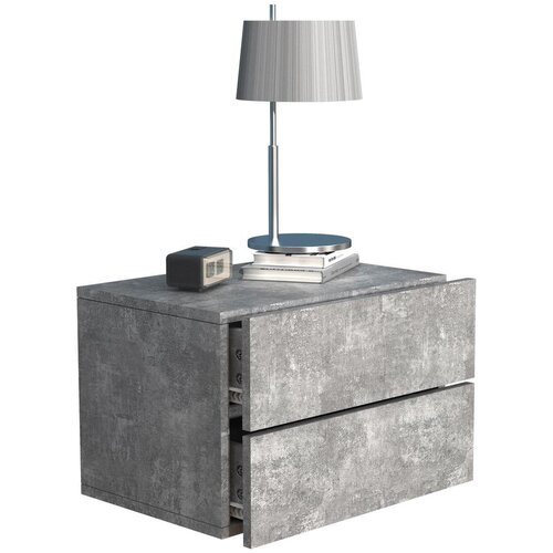 MID.YOU Nočna Omarica Usal L 45, Beton Slike