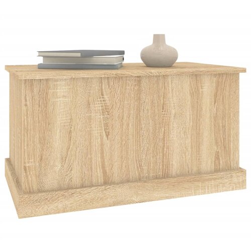  Kutija za pohranu Sonoma hrast 70x40x38 cm Konstruirano drvo Slike