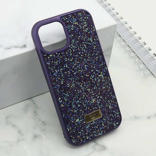  Maska diamond selection za iphone 15/ ljubičasta Slike