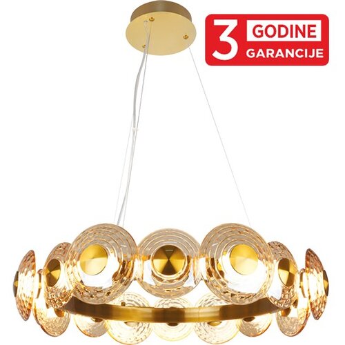 Mitea Lighting visilica staro zlato ecliptica MAP9451-16 16x5W 3000K + amber led 3Y Cene