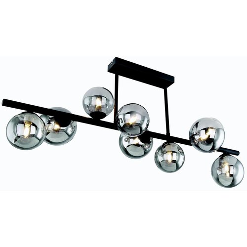  LED stropna svjetiljka Riha (3,5 W, D x &amp;Scaron; x V: 87 x 28 x 37 cm, Crna, Topla bijela) Slike