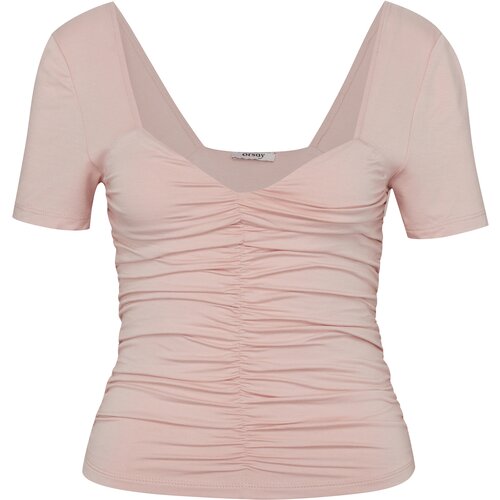 Orsay Light Pink Women's Short Sleeve T-Shirt - Women Cene