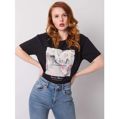H&B T-shirt-HB-TS-3048.31P-black Cene