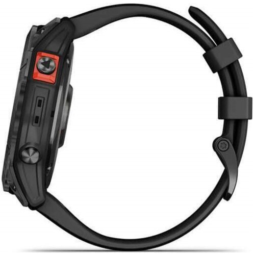 Garmin fenix 7X Pro, Solar izdanje, tamnosivi s crnim remenom Slike