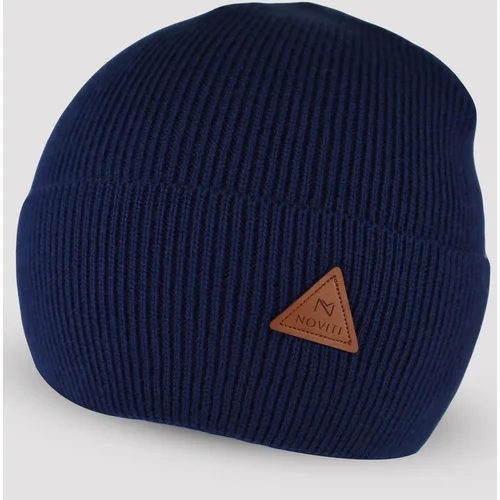 NOVITI Man's Winter Hat CZ074-B-02 Navy Blue