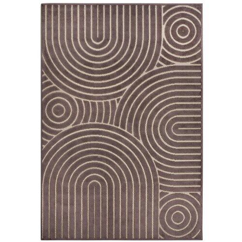 Hanse Home Rjava preproga 160x235 cm Iconic Wave &ndash; Cene