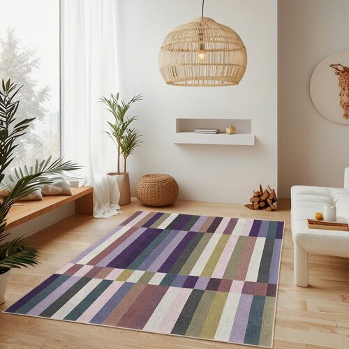 Mila Home Vijolična pralna preproga 80x150 cm Purple Rain &amp;ndash; Slike