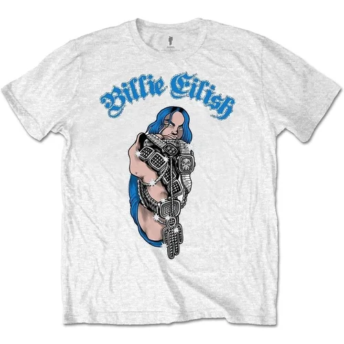 Billie Eilish Košulja Bling Unisex Bijela M