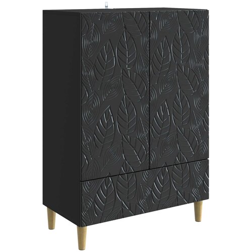  Kreveta Crna 66 x 34,5 x 95 cm Konstruirano drvo Cijene