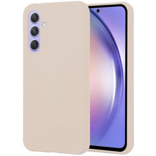 Goospery Soft Feeling silikonski ovitek za Samsung Galaxy A14 - bež Cene