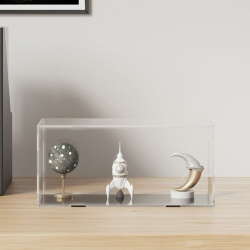 vidaXL Razstavna škatla prozorna 24x12x11 cm akril Cene