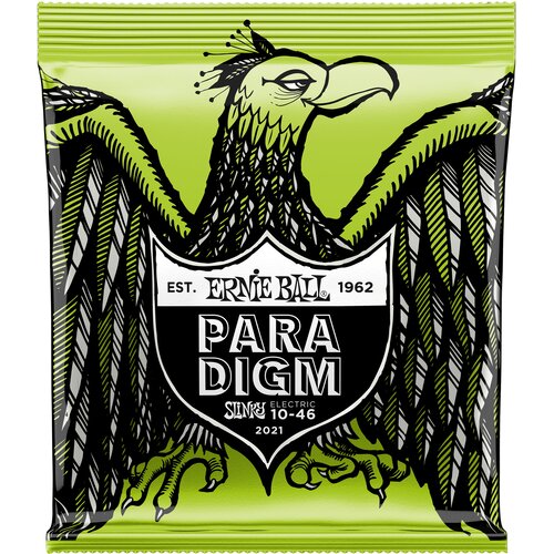 Ernie Ball Žice za električnu gitaru 2021, .010-.046, Paradigm Slike