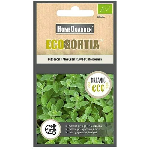HOMEOGARDEN sjeme začinskog bilja Ecosortia mažuran (Origanum majorana, Vrijeme sjetve: Ožujak - Svibanj, Berba: Lipanj - Kolovoz) Cijene