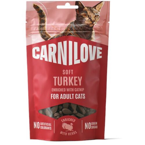 Carnilove Cat Soft Snack - Puretina s mačjom metvicom (2 x 50 g) Cijene