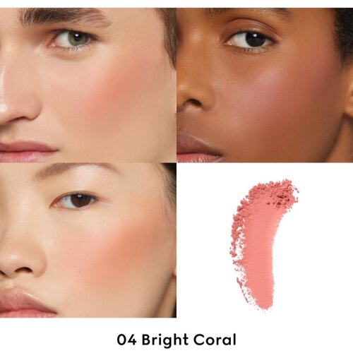 Gucci Beauty Blush De Beaut&amp;eacute; puder- rumenilo nijansa 04 Bright Coral 5.5 g Slike