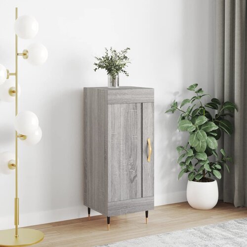 VidaXL Komoda boja hrasta sonome 34 5x34x90 cm od konstruiranog drva Slike