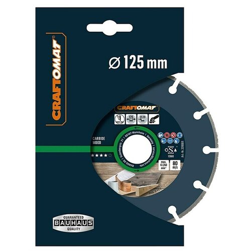 CRAFTOMAT Rezalna plošča Carbide Wood (Primerno za: Les, Premer diska: 125 mm) Cene