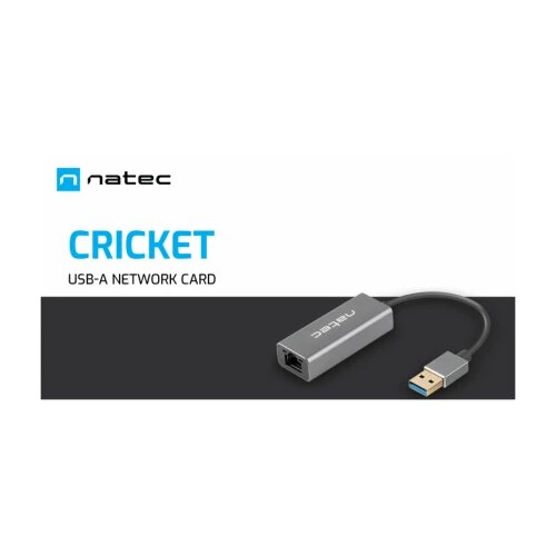 Natec NNC-1924 CRICKET, USB 3.0 to Gigabit Ethernet 10/100/1000Mbps Adapter Cene
