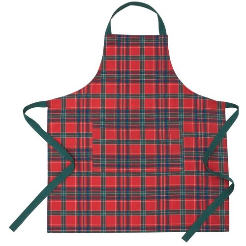 Catherine Lansfield Pamučna pregača s božićnim motivom Christmas Tartan Check &amp;ndash; Slike