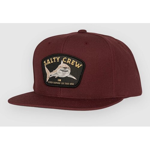 Salty Crew Lurking 6 Panel Kapa s šiltom burgundy Cene