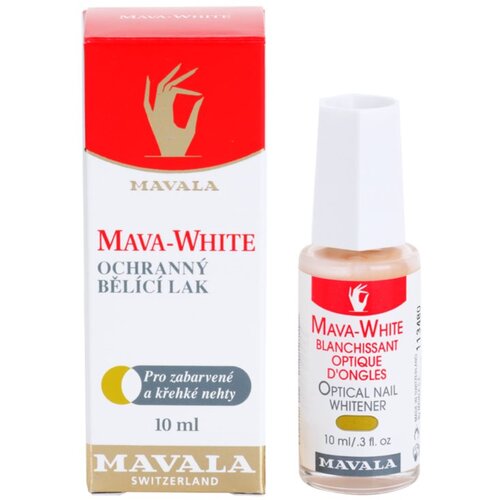 MAVALA Mava-White lak za izbjeljivanje noktiju 10 ml Slike