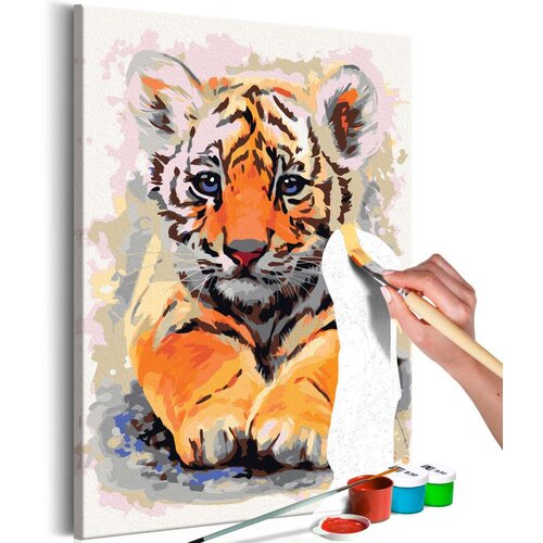  Slika za samostalno slikanje - Baby Tiger 40x60 Cijene