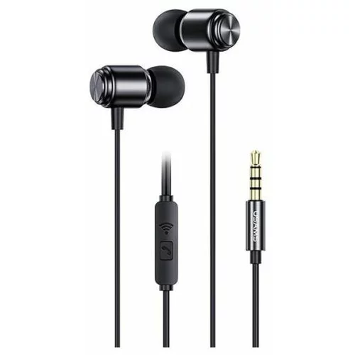 Usams EP-44 3.5mm In-ear slušalice 1.2m black