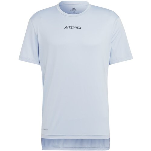 Adidas mt tee, muška majica za planinarenje, plava HZ1387 Slike