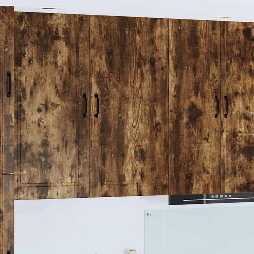 vidaXL Stenska kuhinjska omarica Dimljeni oreh 50 x 31 x 100 cm Cene
