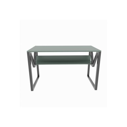Woody Fashion Radni sto Lona, 120x72.8x60 cm, Maslinasto-crna Slike