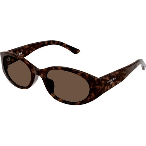 Balenciaga BB0369SK 002 ONE SIZE (55) Havana/Rjava Slike