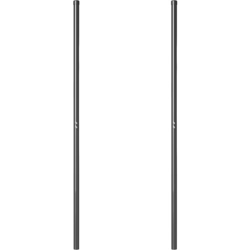 VidaXL Ograde 2 pcs Siva 140 cm Čelik s pra&amp;scaron;kastim premazom Slike