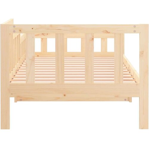  Dnevni krevet bez madraca 80 x 200 cm od masivne borovine - Prirodna 80 x 200 cm Slike